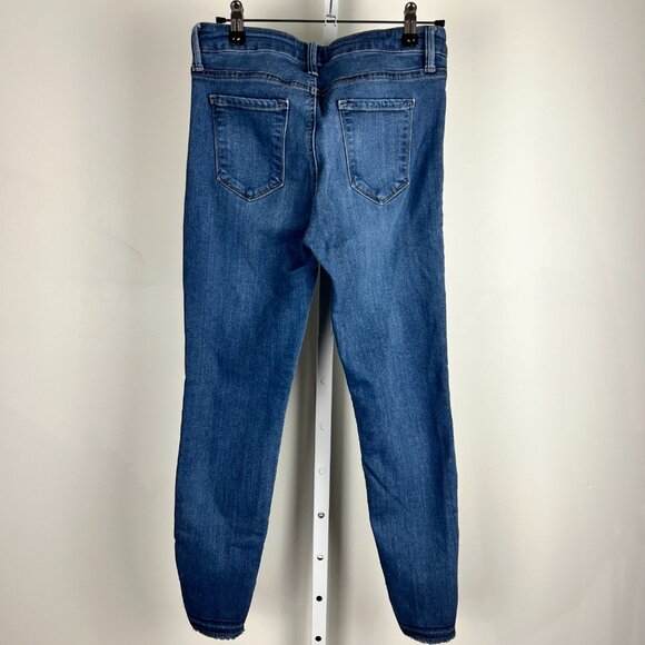 Just Black Jeans Size 27 |‎ Made in USA | Frayed Hem & Sass Included - Picture 13 of 14